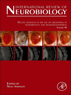 cover image of Recent Advances in the use of Drosophila in Neurobiology and Neurodegeneration